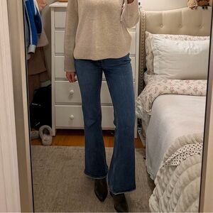 Abercrombie & Fitch Dark Blue Flare Jeans